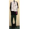 Image 1 : "Superheroes Show" Season 4 EP 3 Stud Punk outfit - includes sleeveless jacket/ black t-shirt/ sleev