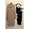 Image 1 : "Superheroes Show" Season 5 EP 515 #12 Hero - 2 long camel brown coats w/ white pinstripes / 4 black