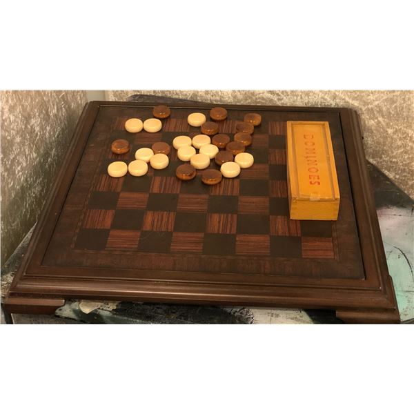 "Snowpiercer" Season 2 Adult Barracks - Checkers board w/ box of dominoes