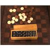 Image 3 : "Snowpiercer" Season 2 Adult Barracks - Checkers board w/ box of dominoes