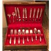 Image 1 : "Snowpiercer" - Tudor Plate by Oneida Community Silversmith box of cutlery