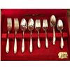 Image 2 : "Snowpiercer" - Tudor Plate by Oneida Community Silversmith box of cutlery