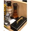 Image 2 : "The horror show" - Group of assorted set Dec items - includes coasters / vases / jewelry boxes