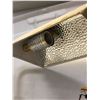 Image 2 : "The horror show" - Contemporary golden table lamp