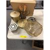 Image 1 : "The horror show" - Group of assorted metal & brass decorative pcs