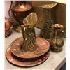 Image 3 : "The horror show" - Group of assorted brassware & copperware decorative pcs
