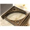 Image 3 : "The horror show" Group of 6 heavy duty corner shelf brackets