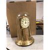 Image 1 : "The horror show" - Vintage Kundo clock w/ glass dome (w/ key)