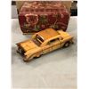 Image 3 : "The horror show" Group of misc set Dec items - includes jewelry boxes / decorative wooden toy car