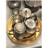 Image 2 : "The horror show" - Large group of assorted metalware & decorative pcs - includes cups / kettle etc