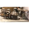 Image 3 : "The horror show" - Large group of assorted metalware & decorative pcs - includes cups / kettle etc