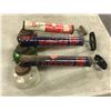 Image 1 : "The horror show" - Group of 3 vintage bug sprayers w/ clean glass containers