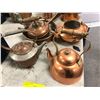Image 2 : "The horror show" - Group of assorted metal & copper kitchenware