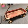 Image 1 : "The Horror Show" - Vintage rustic red wagon