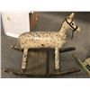 Image 2 : "The Horror Show" - Group of 2 wooden kids rocking horses