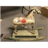 Image 3 : "The Horror Show" - Group of 2 wooden kids rocking horses