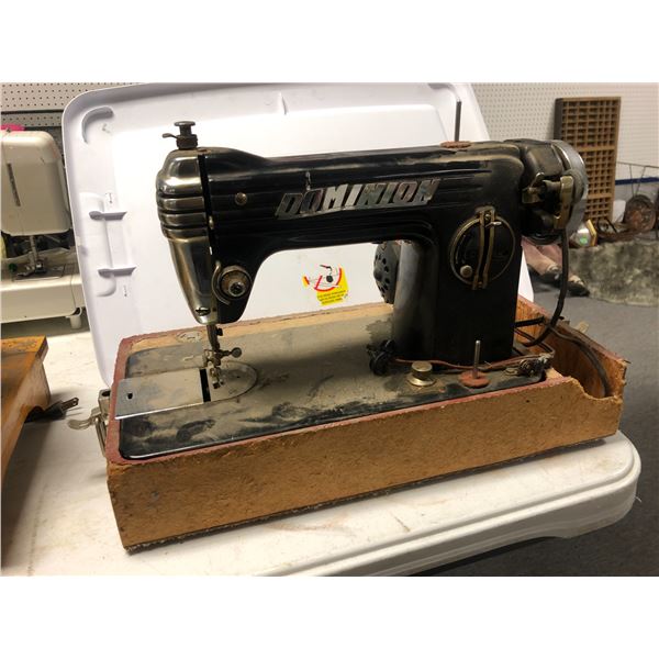 "The Horror Show" - Dominion electronic sewing machine w/ Dayton motor (comes in case)