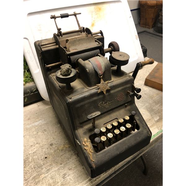 "The Horror Show" - Vintage Dalton adding & listing machine