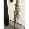 Image 1 : Pair of wooden skis from set dec