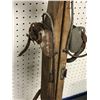 Image 3 : Pair of wooden skis from set dec