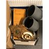 Image 2 : Group of misc. set dec items - includes decorative pieces/ wall hangings/ flower pots/ microphones/ 