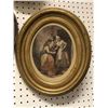 Image 2 : "The Horror Show" - Group of 5 assorted framed oval wall hangings