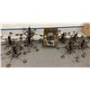Image 1 : "The Horror Show" - Large group of chandeliers/ceiling light fixtures (approx. 8 pcs)