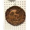 Image 2 : "The Horror Show" - Group of 5 wooden circular decorative wall hangings