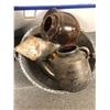 Image 2 : "The Horror Show" - Large group of assorted metal buckets/ enamelware etc.