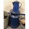 Image 3 : "The Horror Show" - Large group of assorted metal buckets/ enamelware etc.