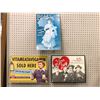 Image 1 : Group of three nostalgic tins advertisement signs