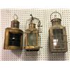 Image 1 : Group of 3 vintage lanterns/light fixtures