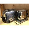 Image 2 : "Horror Show" - Group of vintage kitchenware and appliances - includes toaster/flower container