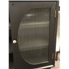 Image 3 : Contemporary black side cabinet (approx 31.5 x 14 x 42 inches high)