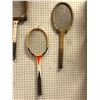 Image 2 : Group of assorted vintage rackets