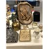 Image 2 : Group of assorted decorative items/candles etc.