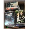 Image 3 : 2 boxes filled w/ movies & music CDs and car magazines