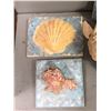 Image 3 : Group of assorted sea decoration - includes starfish/seashell/mermaid mirror etc.