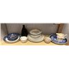 Image 1 : Approx 22 pieces dinnerware - brands include Furnivals Quail/Burleigh/Royal Crown Derby
