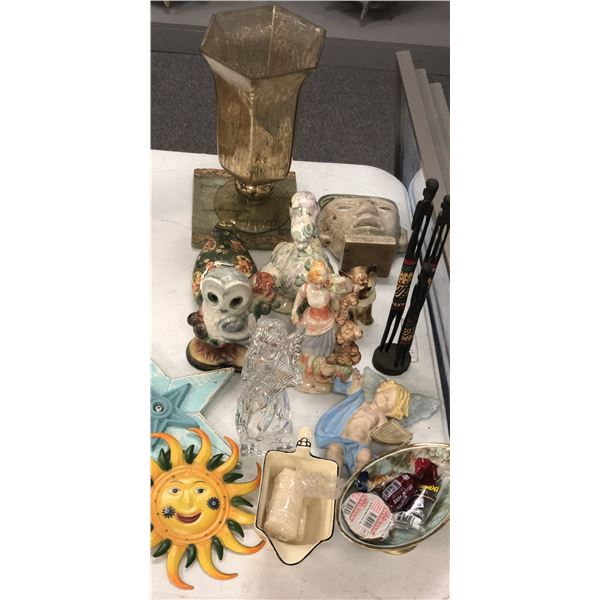 Large group of assorted decorative ceramicware and misc.