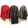 Image 1 : "Horror Show" Hero wardrobe - group of 3 assorted winter coats (white and black coat size XL)