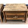 Image 2 : Group of 2 vintage single drawers wooden crates (approx. 21.5 x 15.5 x 15 inches each)
