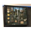 Image 1 : Framed military memorabilia wall decoration (approx. 20 x 16 inches)