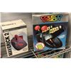 Image 3 : Group of assorted vintage controllers - includes Quick Shot Deluxe joystick/ Warrior joystick/ Ninte