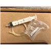 Image 3 : Historic storm glass with thermometer - includes syringes and long plastic tubes (10 pieces)