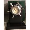Image 2 : Decorative wooden rudder desk clock - 6 pieces (approx. 6.5 x 3 x 8 inches each)