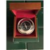 Image 2 : Small metal desk compass w/ wooden and velvet box - 30 pieces (boxes 3 x 3 x 1.5 inches)