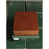 Image 3 : Small metal desk compass w/ wooden and velvet box - 30 pieces (boxes 3 x 3 x 1.5 inches)