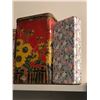 Image 2 : "Horror Show" -  Group of assorted vintage collectible tins includes chocolate/candy etc.