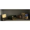 Image 1 : Group of 3 assorted vintage collectible tins - includes Neilson's Cocoa/First aid/chocolate box etc.